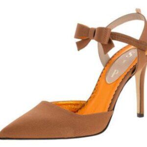 SJP by Sarah Jessica Parker Women's Pola Pointed Toe Bow Strap Pump